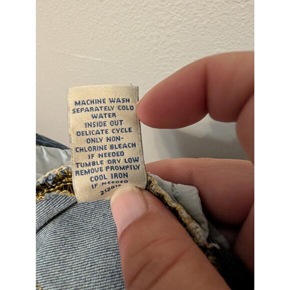 Cabi Women’s Size 10 Bootcut Jeans, Style #916R, Dark‎ Wash, Cotton Poly Spandex - Picture 9 of 9